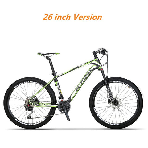 Mountain Bike MTB Carbon Frame SHIMAN0 Shift Hydraulic Disc Brake Bicycle 26 27.5 inch Wheel 27 30 Speed men women Bicicleta