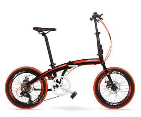 Tb250908/20-inch Folding Car / 7-speed Ultra-light Aluminum Alloy Two-disc Brakes Men And Women Folding Bike/electrostatic Paint