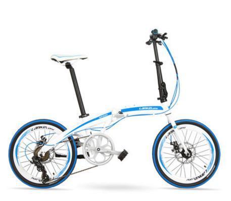 Tb250908/20-inch Folding Car / 7-speed Ultra-light Aluminum Alloy Two-disc Brakes Men And Women Folding Bike/electrostatic Paint