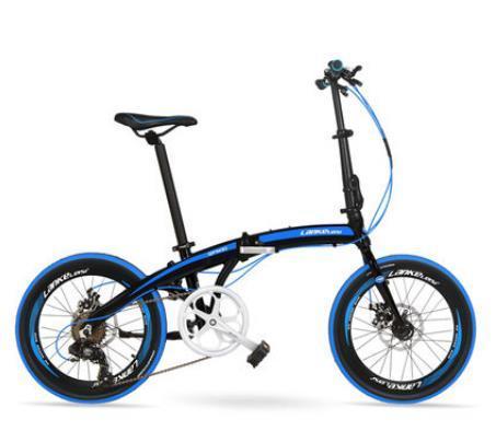 Tb250908/20-inch Folding Car / 7-speed Ultra-light Aluminum Alloy Two-disc Brakes Men And Women Folding Bike/electrostatic Paint