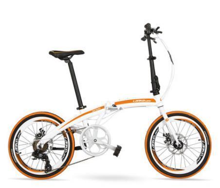 Tb250908/20-inch Folding Car / 7-speed Ultra-light Aluminum Alloy Two-disc Brakes Men And Women Folding Bike/electrostatic Paint