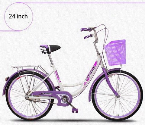 161003/Bicycle / Adult Cycling / General Commuter Voyage Walking Bike / 24/26 inch Student Women Men's Lady Bicycle