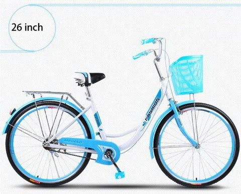 161003/Bicycle / Adult Cycling / General Commuter Voyage Walking Bike / 24/26 inch Student Women Men's Lady Bicycle