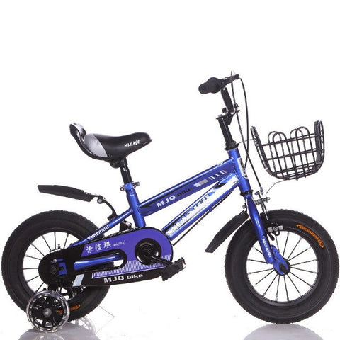 Child Child Bicycle 14-16-18 Inch Men And Women Baby A Child's Car 6 Year A Mountain Country Vehicle Child Four Round Bicycle