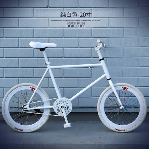 New X-Front brand carbon steel 20 inch wheel rear pedal brake fiets fixie women road bike fixed gear children bicicleta bicycle