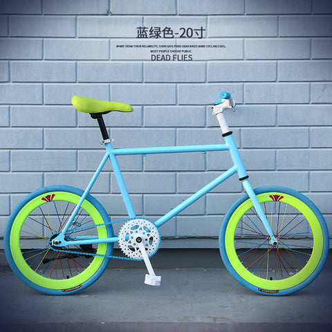 New X-Front brand carbon steel 20 inch wheel rear pedal brake fiets fixie women road bike fixed gear children bicicleta bicycle