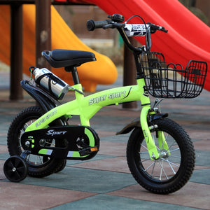 2019 hot sell Wisdom children bicycle boy 12/14/16 inch 2-9 years old baby bicycle stroller men and women children single