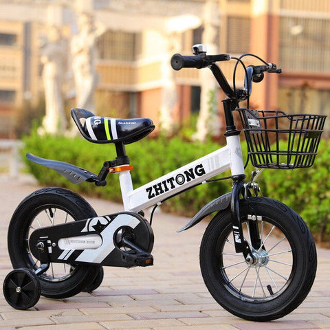 2019 hot sell Wisdom children bicycle boy 12/14/16 inch 2-9 years old baby bicycle stroller men and women children single