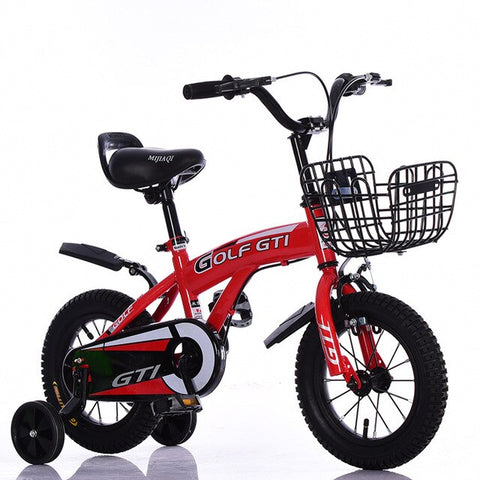 Children's Bicycle frame road for men women Mountain bike road bike 12Inch Steel Dual Disc Brakes for children cycling