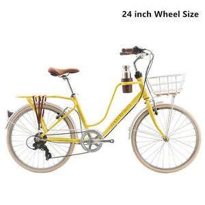 X-Front Road Bike Aluminum Alloy Frame 24/26 inch Wheel Shiman0 Shift Lady Bicycle Women Bicicleta Girl's  BMX
