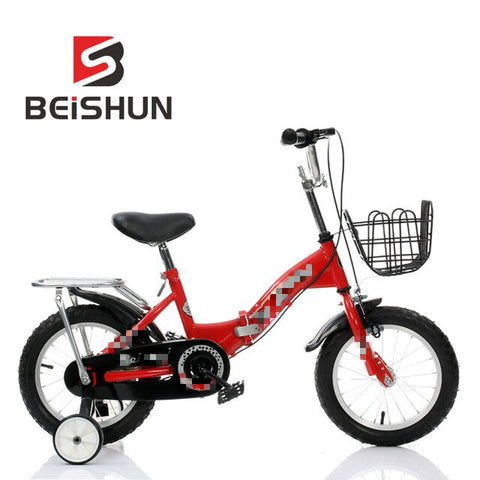 Children Bicycle Folding Stroller 12/14/16/18/20 Inch 3-9 Years Old Men and Women Folding Bicycle