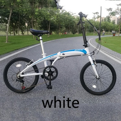 [tb10]20 inch aluminum alloy folding speed bicycle ultra light portable adult men and women student bicycle