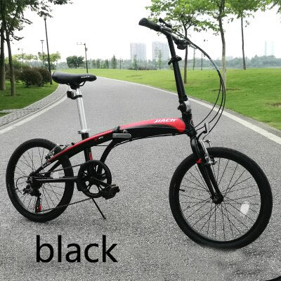[tb10]20 inch aluminum alloy folding speed bicycle ultra light portable adult men and women student bicycle