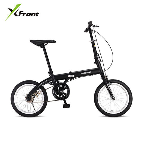 Light Weight Bike 16 inch carbon steel Frame V brake folding bike lady children bicicletas MBX Women Student bicycle