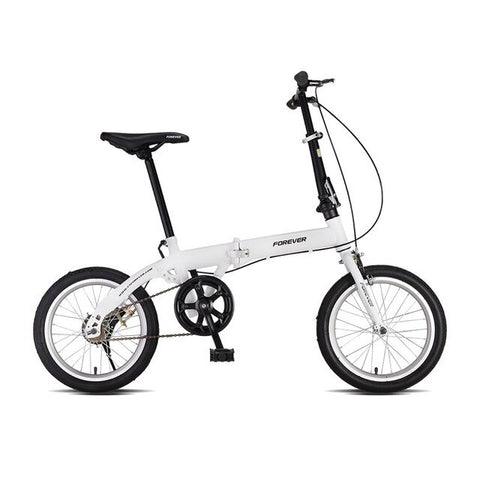 Light Weight Bike 16 inch carbon steel Frame V brake folding bike lady children bicicletas MBX Women Student bicycle