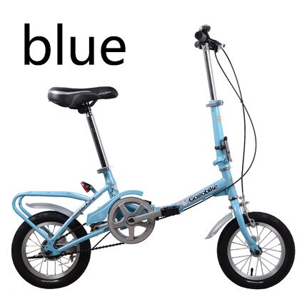 [TB02]Mini 12 inch men and women children portable primary school small wheel small folding bicycle GOGO bicycle