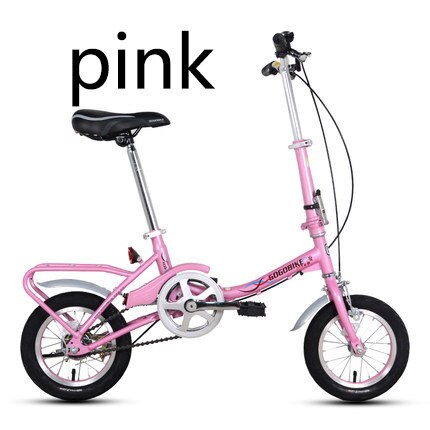 [TB02]Mini 12 inch men and women children portable primary school small wheel small folding bicycle GOGO bicycle