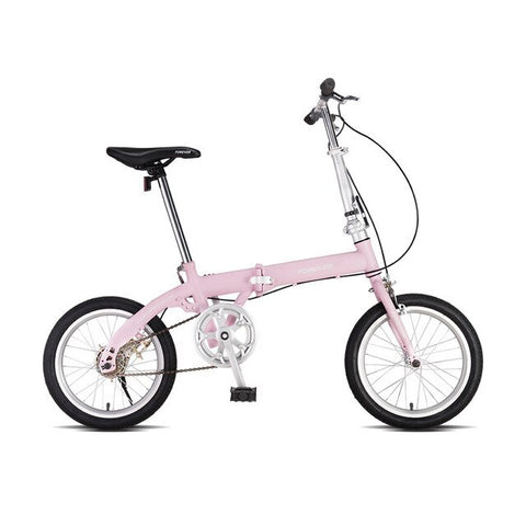 Light Weight Bike 16 inch carbon steel Frame V brake folding bike lady children bicicletas MBX Women Student bicycle