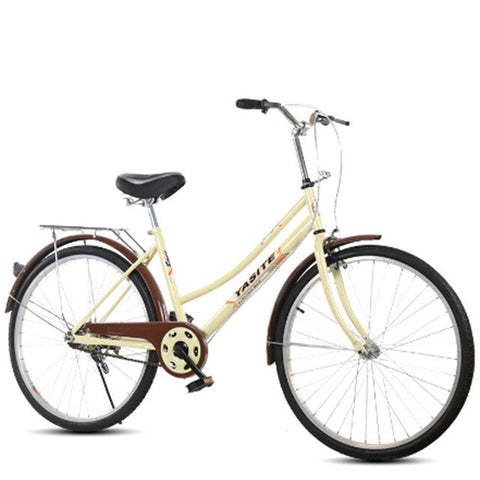 Utility Bicycle 26 Inch Adult Bicycle  Outdoor Road Retro Bike