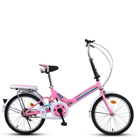 Folding Bicycle 20 Inch Variable Speed Shock Absorption Student Men and Women Ultra Light Portable Damping