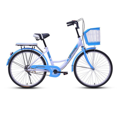 Bicycle Commuter Bicycle City Retro Adult Men and Women Walking Travel Light Princess Student Ladies Car