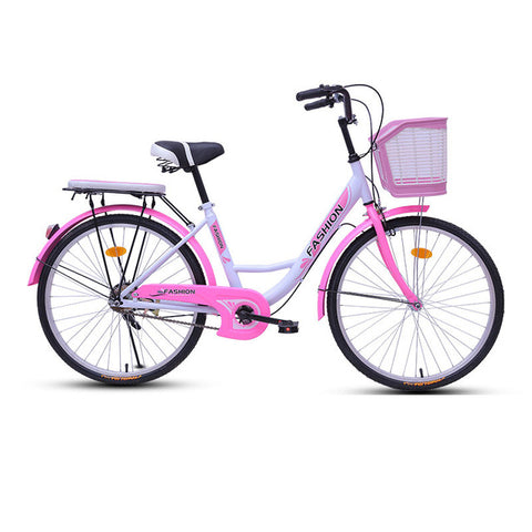 Bicycle Commuter Bicycle City Retro Adult Men and Women Walking Travel Light Princess Student Ladies Car