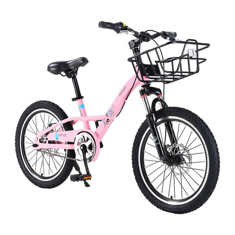 Mountain Children's Bicycle 20-Inch High Carbon Steel Double Disc Brakes Suitable For 120-150cm