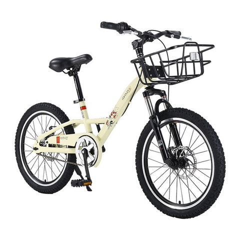 Mountain Children's Bicycle 20-Inch High Carbon Steel Double Disc Brakes Suitable For 120-150cm