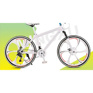 Double Disc Shock Absorber Bicycle High Carbon Steel Frame Adult Men and Women Recreational Cross-Country