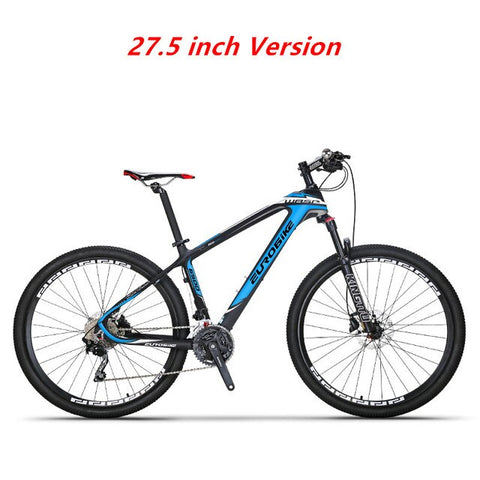 Mountain Bike MTB Carbon Frame SHIMAN0 Shift Hydraulic Disc Brake Bicycle 26 27.5 inch Wheel 27 30 Speed men women Bicicleta