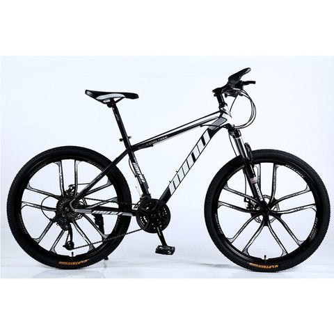 Mountain bike 24/26 inch 30 Speed shock disc brakes mountain bike gift promotion student men and women bicycle