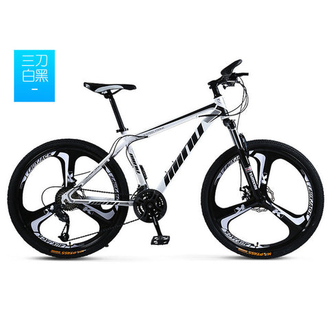 Mountain bike 24/26 inch 30 Speed shock disc brakes mountain bike gift promotion student men and women bicycle