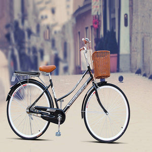 Bicycle 26 inch men and women students adult commuter lady princess bicycle