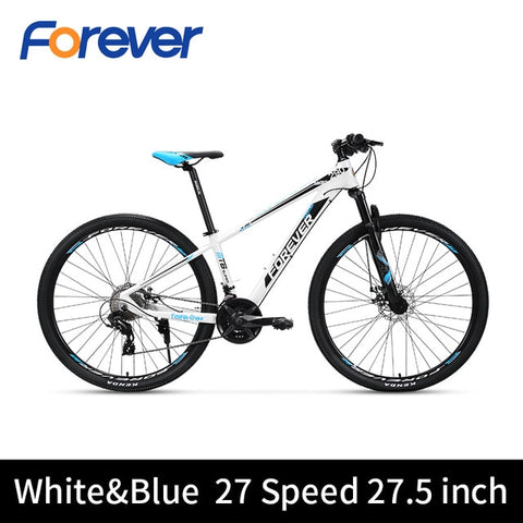 FOREVER 29 in Large Wheelset Mountain Bike Men Aluminium Alloy Bicycle Women Teenages OFF-road Bicycle Damping 27 Speed MTB Bike