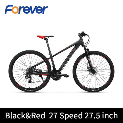 FOREVER 29 in Large Wheelset Mountain Bike Men Aluminium Alloy Bicycle Women Teenages OFF-road Bicycle Damping 27 Speed MTB Bike