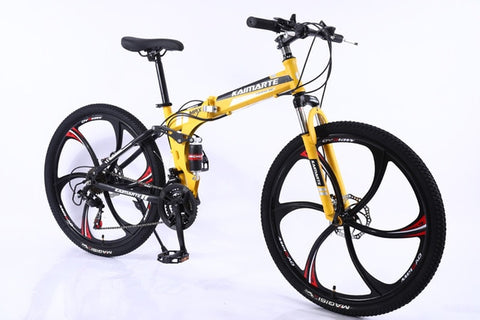 New 24inch mountain bike Woman/man bicycle  21speed folding mountain bike Spoke wheel/knife wheel mountain bicycle Adult bike