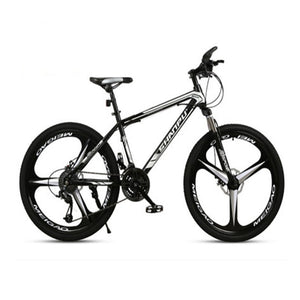 Cross-Country Mountain Bicycle 21/24/27/30 Speed Three-Blade Wheel Ultra-Light Shock Absorption For Men And Women