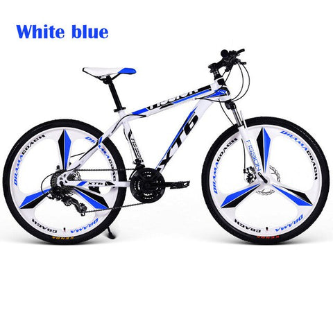 24/26 Inch Mountain Bike Speed Double Shock Off-road Racing Student Adult Bicycle Men And Women Three-knife wheel