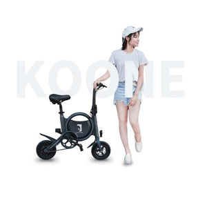 2018 new folding electric bicycle mini battery moped men and women adult environmental protection fitness small travel bicycl