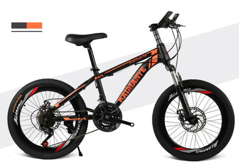 20 inch mountain bike 21 speed bicycle front and rear disc brakes bicycle straight beam riding mountain bike