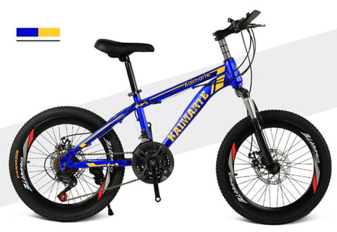 20 inch mountain bike 21 speed bicycle front and rear disc brakes bicycle straight beam riding mountain bike