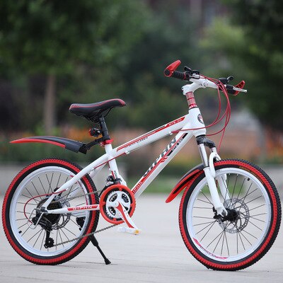 Bicycles Mountain Bike 24-Inch 21-Speed Speed Shock Absorber Disc Brake Adult Children's Bicycle Road Bike