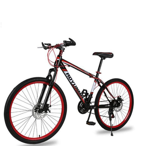 Mountain Bike Bicycle 26 Inch 21 Speed Shock Double Disc Brakes Adult Student Man and Woman 2019 New Unisex