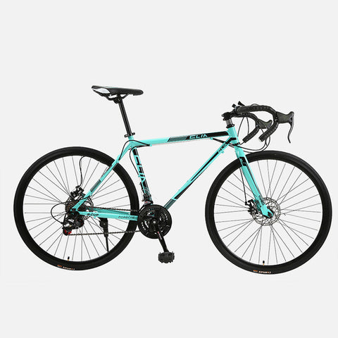 26 Inch Fixed Gear Bicycle road Bike 30 Knife 21 Speed Shift Bending Bicycle Adult Students Men And Women