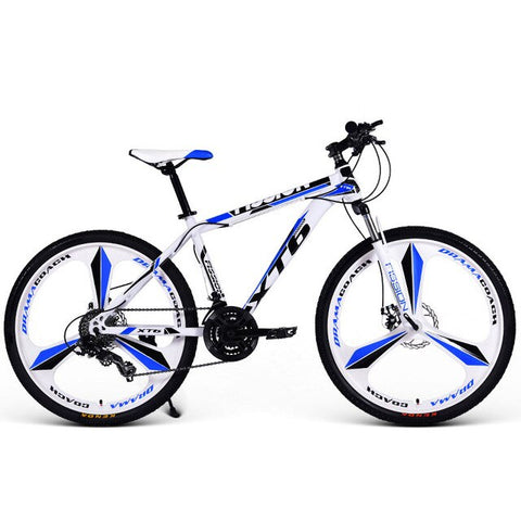 Sports and Entertainment Cycling Bicycle Mountain Bike Adult Men and Women Double Disc Brakes Off Road Shock Bicycle