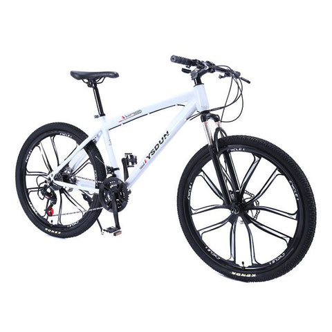 Mountain Bike Man Student One Round Ten Knife Youth Racing Women Speed Double Disc Brakes Shock Off Road Adult Bicycle