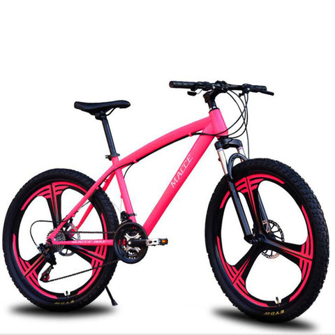 Mountain Bike Bicycle Three Knife 26 Inch 24 Speed Unique shock Absorber Student Man and Woman 2019 New Safer