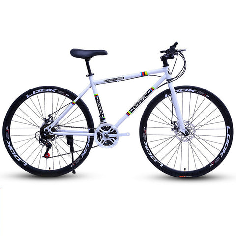 Road Bike Bicycle Double Disc Brake Speed 26 Inch Dead Fly Fixed Gear Man and Women Adult Students New