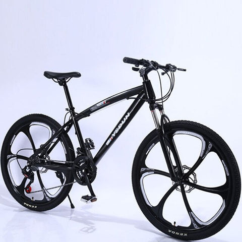 Mountain Bike Man Student One Round Six Knife Youth Racing Women Speed Double Disc Brakes Shock Off Road Adult Bicycle