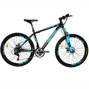 Mountain Bike Aluminum Alloy 21 speed Dual Disc Brakes 26 inch Variable Speed Drive Bicycle Men & Women Students Cycling Bicicle